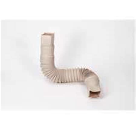 Dendesigns 85014 Flex-A-Spout Downspout Extensions, Stone DE2630180